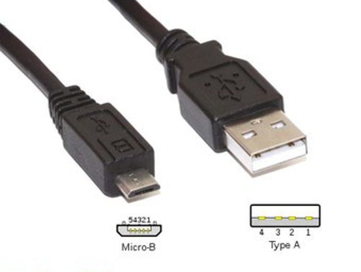 Seneca CU-A-MICROB USB cable plug USB-A - MicroUSB-B - 5P Turkey