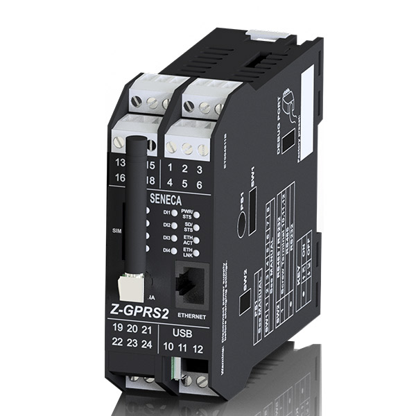 Seneca Z-GPRS2-SEAL GSM/GPRS datalogger with built-in IOs, telecontrol functions and advanced programming language Turkey