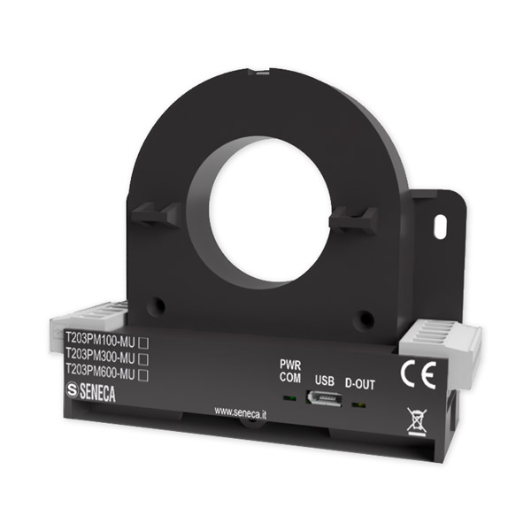 Seneca T203PM600-MU Single-phase power meter with direct current and energy measurement up to 600 A Turkey