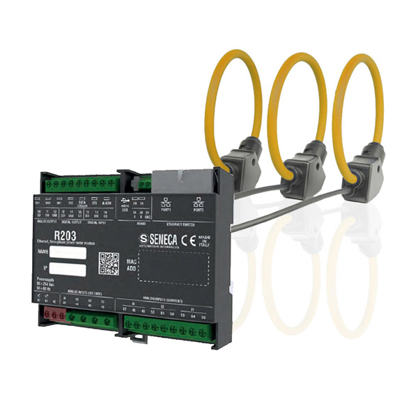 Seneca R203-ROG (HW rev. A0/B0) KIT with R203 energy power meter and three Rogowski coils Turkey