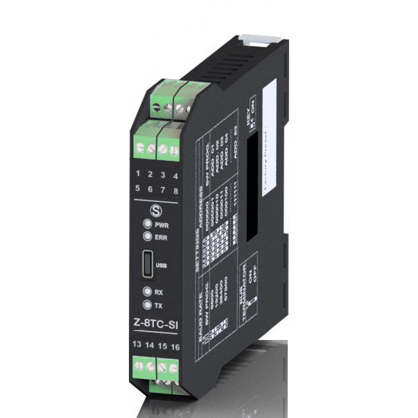 Seneca Z-8TC-SI-LAB
        (HW rev. B0) CH-8 thermocouple input module / RS485, 24bit resolution, with two-way pull-out terminals Turkey