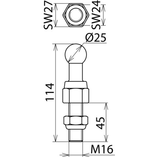 Dehn + Söhne KFP 25 M16 45 SSM Turkey