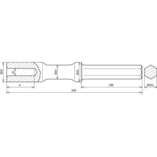 Dehn + Söhne HE TE 20 SW22 VH AC STBLANK Turkey