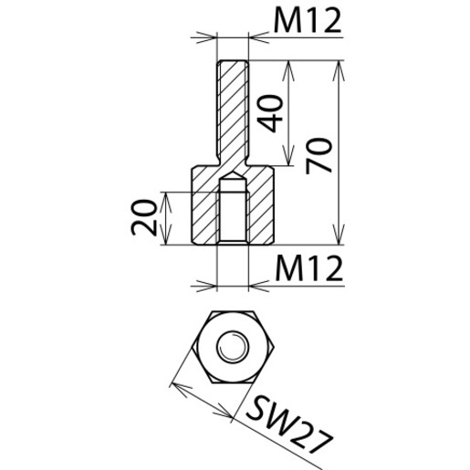 Dehn + Söhne AS SCHR M12 M12 40 Turkey