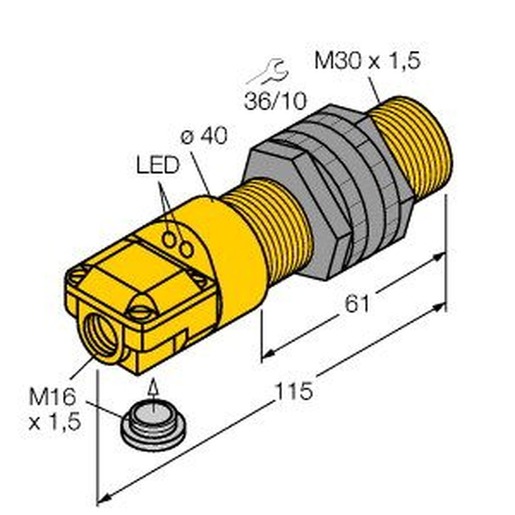 Turck BI10-P30SR-VP4X2 Turkey