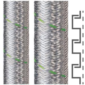 Flexa SPR-EDU-AS, Stahl verzinkt AD 10, 7 x 10 mm