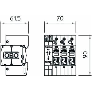 OBO Bettermann V20-C 3PHFS-1000