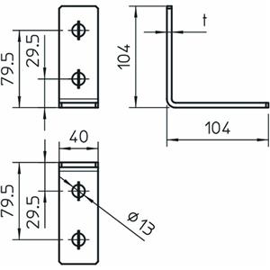 OBO Bettermann GMS 4 VW 90 FT