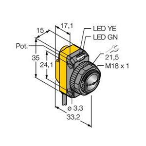 Turck QS18VP6CV15 Turkey