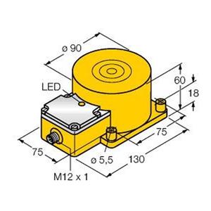 Turck NI100U-K90SR-VP4X2-H1141