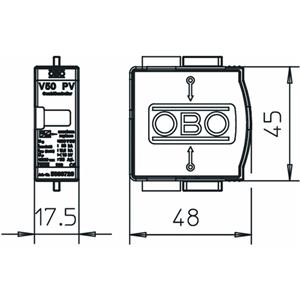 OBO Bettermann V50-B+C 0-300PV