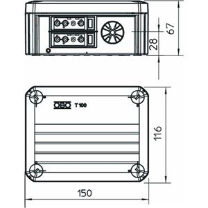 OBO Bettermann T 100 WB 2s4 Turkey