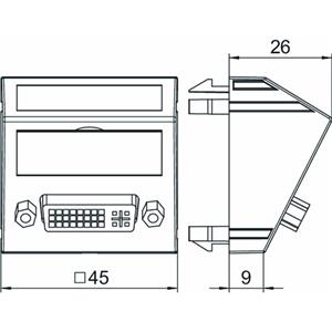 OBO Bettermann MTS-DVI S RW1