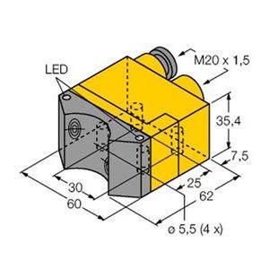 Turck NI4-DSU35TC-2Y1X2 Turkey