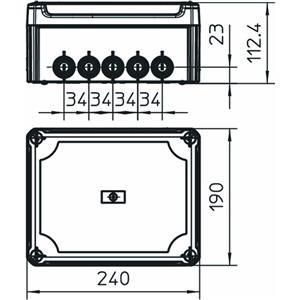 OBO Bettermann T 250 HD LGR