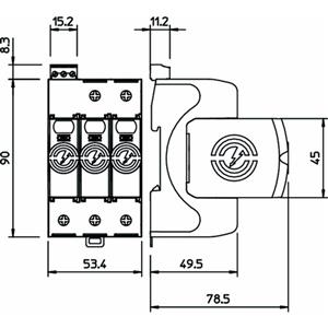 OBO Bettermann V50-3+FS-280 Turkey