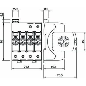 OBO Bettermann V50-3+NPE+FS-280 Turkey