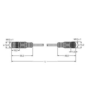 Turck RSSW-RKSW451-0.3M