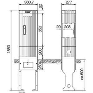 Hager ZAK152A