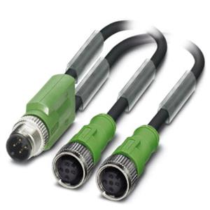 Phoenix Contact SAC-3P-M12Y/2X1,5-PUR/M12FS B