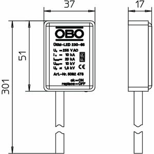 OBO Bettermann ÜSM-LED 230-65 Turkey