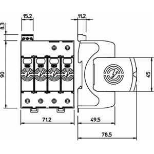 OBO Bettermann V50-3+NPE+FS-150 Turkey