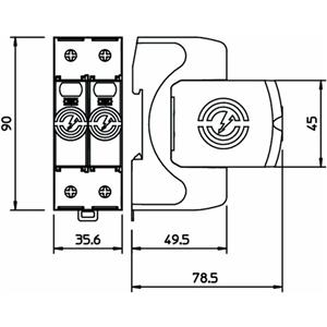 OBO Bettermann V50-1+NPE-150