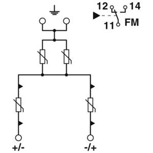 Phoenix Contact VAL-MB-T1/T2 1500DC-PV/2+V-FM