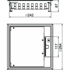 OBO Bettermann GES9-3B U 9011