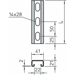 OBO Bettermann MS4121P0500FS