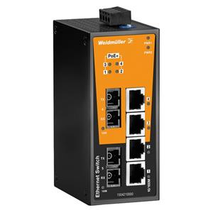 Weidmüller IE-SW-BL06T-4POE-2SC