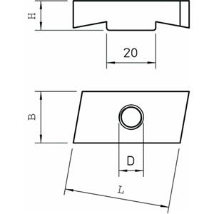 OBO Bettermann MS40SN M6 ZL