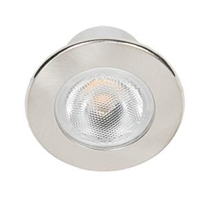 Nobilé LED Mini Spot R nickel-geb. 3,3W warmweiß 38° Turkey