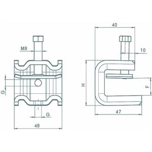 OBO Bettermann SSP 20-40 M8 A2 Turkey