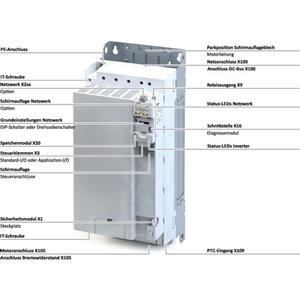 Lenze PWR-UNIT I5DAE 375F - 10010000S