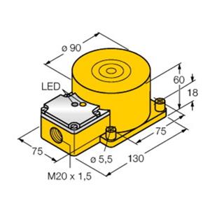 Turck NI100U-K90SR-VP4X2