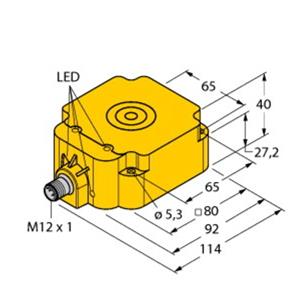 Turck NI75U-Q80-VP4X2-H1141
