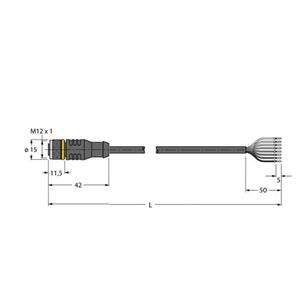 Turck RKC8T-2/TEL