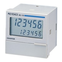 Keyence RC-15 48-mm□ 6-digit 7-segment LCD, One-stage Preset, with Timer, DC Power Supply Turkey