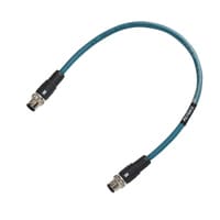 Keyence OP-88791 M12, D-code, male / M12, D-code, male Ethernet cable 10 m