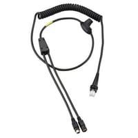Keyence HR-1C3VC Communication Cable for HR-100 Series, PS/2, Curl Type, 3 m