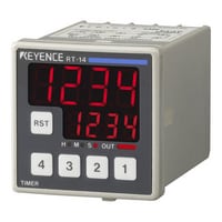 Keyence RT-13 48-mm□ 4-digit 7-segment LED, One-stage Preset, AC Power Supply