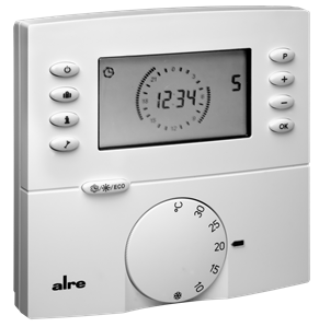 Alre FTRFBu180.121/V2 Wireless room temperature sensor with timer, surface mounting, backlighting Turkey