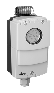 Alre JET-120 RF Temperature controller, wall mounting, 0…60…°C, adjustable hysteresis 220K, internal setting