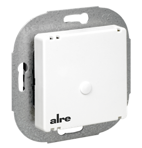 Alre FUFC 47-0000 Room temperature sensor, NTC47K, flush-mounted, cover 50x50mm, pure white gloss