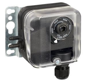 Alre JDL-116 A Differential pressure switch, 250…5000Pa, external setting