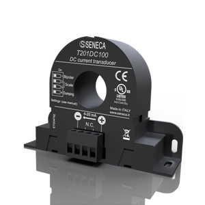 Seneca T201DC100 Passive current transducer 100 Adc for 420 mA current loop
