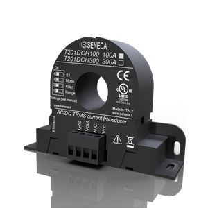 Seneca T201DCH100 AC/DC contactless TRMS current (± 100 A) transducer, Hall Effect with 010 V AO Turkey
