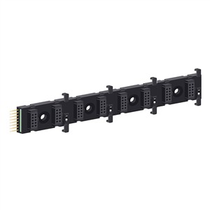 Seneca Z-PC-DIN8-17.5 8 slot 175mm DIN rail bus system for Z-PC Line I/O fast mounting and connection