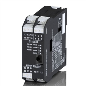 Seneca ZE-4DI-2AI-2DO Profinet Profinet IO module with 4 CH Digital Input/ 2 CH Analog Input, 2 CH Digital Output